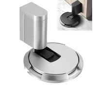 Fermaporta magnetico autoadesivo, cuneo per porta resistente da pavimento, fermaporta meccanico senza foratura per casa e ufficio