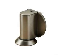 Fermaporta magnetico autoserrante per pavimento, con possibilità di installazione senza trapano e accessori di montaggio a vite (bronzo antico)