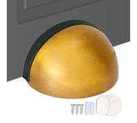 Fermaporta magnetico, chiusura magnetica - Fermaporta - Fermaporta semicircolare in acciaio, senza chiusura a punzonatura, mantiene la porta aperta, fermaporta per la parte inferiore della porta