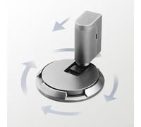 Fermaporta magnetico con altezza regolabile, chiusura e rilascio a pressione, per uso residenziale e commerciale (nero)