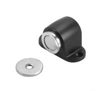 Fermaporta magnetico con elegante design in acciaio inox per una bella sicurezza domestica (nero)