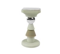 Fermaporta Magnetico del Silicone, Senza Punzonatura Fermaporte, Silenziosa Ferma Porta Magnetico, per la Porta Della Stanza, la Porta Dello Studio, la Porta Della Toilette (Bianco)