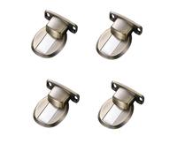 Fermaporta magnetico, Dispositivo di aspirazione magnetico invisibile e potente for porte con montaggio a terra, magnetica regolabile senza fori, in lega zinco(Copper)