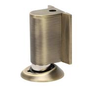 Fermaporta Magnetico, Ferma Porta Pavimento Magnetico, Lega di Zinco Door Stopper con Adesivo e Viti, Nessun Pugno, Montaggio a Pavimento, per Ufficio, Balcone, Cucina, Camerette, Bagno (Bronzo)