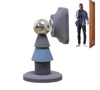 Fermaporta magnetico, fermaporta magnetico, fermaporta in silicone, fermaporta magnetico per montaggio a parete e pavimento, senza foratura Supporto silenzioso per la casa