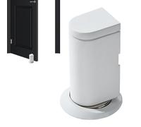 Fermaporta magnetico, fermaporta magnetico, fermaporta meccanico a terra, fermaporta magnetico regolabile, chiusura magnetica per porta silenziosa per camera da letto, soggiorno, camera da letto