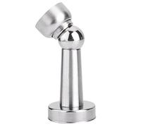Fermaporta Magnetico, Fermaporta Magnetico Spazzolato Moderno in Acciaio Inossidabile per Parete o Pavimento, Protezione da Parete, Supporto da Parete per Pavimento con Fissaggio a Vite