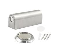 Fermaporta magnetico, fermaporta moderno, in acciaio inox, regolabile, robusto, per montaggio a pavimento o a parete, per casa, soggiorno, camera da letto,
