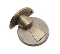 Fermaporta magnetico, fermaporta regolabile, chiusura magnetica per porta, invisibile e moderna, con magnete, adesivo 3M, senza trapano, fermaporta magnetico, bronzo