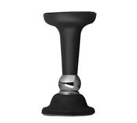 Fermaporta magnetico - Fermaporta senza trapano, supporto per montaggio a pavimento a parete, forte design con chiusura magnetica, buffer anti-collisione silenzioso, accessorio hardware domestico dure