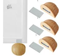 Fermaporta Magnetico - Fermoporta Da Pavimento 4 Pezzi - Fermaporte Da Terra Ade