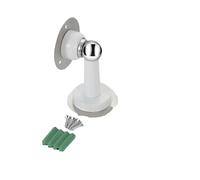Fermaporta magnetico for porta da bagno in acciaio inossidabile 2 pezzi, resistente, for montaggio a parete, antivento, for Per Hotel, Soggiorni(White)