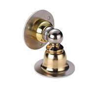 Fermaporta magnetico: forte anti-collisione magnetica fermaporta | Supporto for porta montato a pavimento (opzioni senza trapano o con montaggio a trapano)