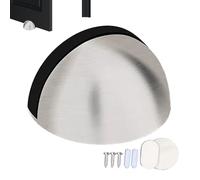 Fermaporta Magnetico - Forte Supporto Magnetico Per Porta, Fermaporta Semicircolare In Acciaio Inossidabile | Nessuna Presa Senza Trapano, Mantiene Le Porte Aperte In Modo Sicuro Per L'ufficio Domesti