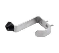 Fermaporta magnetico, Gancio fermaporta magnetico in acciaio inox color argento