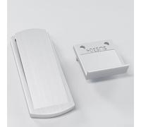 Fermaporta magnetico in acciaio inossidabile 304, design invisibile, per una gestione efficiente delle porte (argento)