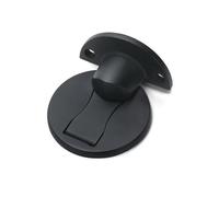 Fermaporta magnetico in acciaio inossidabile 304, supporto in argento, fermo nascosto for pavimento, for ferramenta for mobili da bagno(ABlacK)