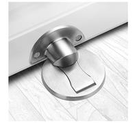 Fermaporta magnetico in acciaio inox microfuso fermaporta | Paraurti: design con montaggio a pavimento invisibile e senza forature.
