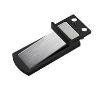 Fermaporta magnetico - in acciaio silenzioso - chiusura magnetica ultra sottile di sicurezza senza foratura | per affari domestici e lavori a terra