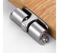 Fermaporta magnetico, in lega di alluminio, per vari tipi di porte, per case, uffici o qualsiasi spazio in cui sia necessario il movimento della porta (spazzolato)