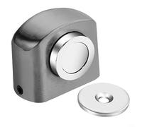 Fermaporta magnetico in lega di zinco per una tenuta stabile della porta, progettato per prevenire collisioni e danni alla porta (grigio)