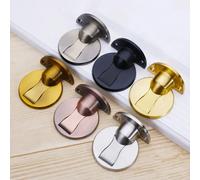 Fermaporta magnetico invisibile Fermaporta meccanico autobloccante antivento senza punzonatura in acciaio inossidabile