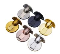 Fermaporta magnetico invisibile in acciaio inossidabile senza fori, ferramenta for la casa, 1 pezzo(Golden-1pc)