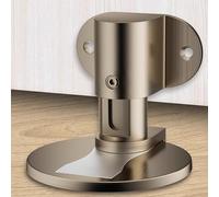 Fermaporta magnetico invisibile, regolabile in altezza da 0 a 15 mm, in lega resistente, per legno, metallo, vetro, cartongesso e superfici in cemento (bronzo)