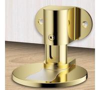 Fermaporta magnetico invisibile, regolabile in altezza, forte forza magnetica, protegge le pareti e riduce il rumore, compatibile con vari tipi di porte (oro)