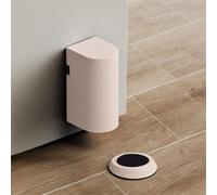 Fermaporta magnetico invisibile senza punzonatura, anti-collisione, per bagno e camera da letto, antivento, fermaporta forte, bianco, 50 x 30 mm, essenziale per la casa