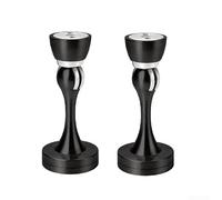 Fermaporta Magnetico Lega di Zinco 2 Silenzioso Fermaporta Magnetico(Black)