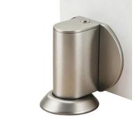 Fermaporta Magnetico Magnete Potente Antivento Robusto | Fermo Magnetico da Pavimento Per Casa Ufficio Dormitorio Garage Fienile Porte Scorrevoli Cerniere Pavimento Parete Argento
