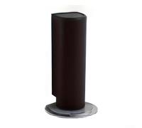 Fermaporta magnetico per applicazioni interne, senza bisogno di foratura, forte forza magnetica silenziosa, base morbida per un posizionamento costante della porta (nero)