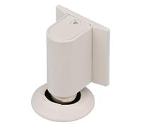 Fermaporta magnetico per la parte inferiore della porta, senza trapano, invisibili, per porta interna, resistente, per mantenere la porta aperta, per casa o ufficio (bianco sporco)