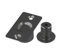 Fermaporta magnetico per porta, invisibile, resistente, per fermaporta (corto)