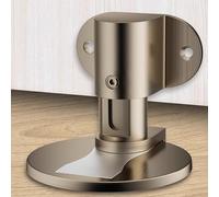 Fermaporta magnetico regolabile con basso profilo invisibile, forte magnete di tenuta, installazione a vite o nastro per più superfici di porte (bronzo)