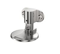 Fermaporta Magnetico Regolabile In Acciaio | Vestibilità invisibile senza trapano, design con limite del pavimento, antiruggine for il bagno, paraurti silenzioso