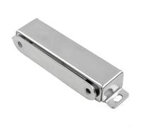 Fermaporta magnetico resistente, compatibile con finitura cromata, per credenze e credenze della cucina, 40 kg, in acciaio inox resistente, con chiusura (XL)