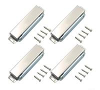 Fermaporta magnetico resistente con chiusura in acciaio inox per armadi e armadi, progettato per prevenire il disallineamento delle porte e la chiusura stretta