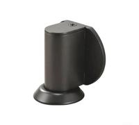Fermaporta magnetico resistente, con forte tenuta, senza trapano o montaggio a vite, regolabile, antiruggine, in lega di zinco, silenzioso, per porte interne ed esterne, colore nero, design moderno