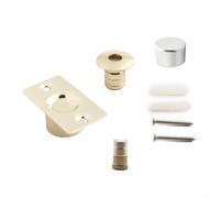 Fermaporta magnetico, resistente e di lunga durata, per vari ambienti (oro)