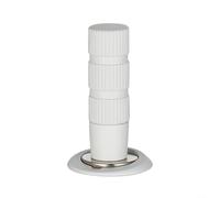 Fermaporta magnetico resistente, progettato per tenere la porta invisibile, con forte presa e chiusura silenziosa per proteggere porte e aree circostanti (bianco)