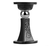 Fermaporta magnetico reversibile con imbottitura in silicone per un funzionamento silenzioso (nero)