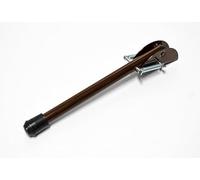 Fermaporta marrone da 210 mm, in metallo, per porta del garage.