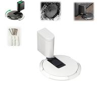 Fermaporta meccanico con altezza regolabile, senza punzonatura, design meccanico non magnetico, dotato di colla 3M e viti, anti-collisione, silenzioso (bianco)