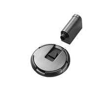 Fermaporta meccanico for fermaporta da 1 pezzo Fermaporte Magnetici | Supporto for porta regolabile Adesivo senza perforazione Hardware for porte di mobili(Brushed Black)