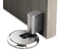 Fermaporta meccanico silenzioso per pavimento | Magnetico invisibile senza fori | Pad antiurto | Fermaporta interno per casa e bagno