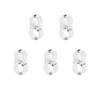 Fermaporta, non perforato, maniglia for porte e finestre, cuscinetto in silicone silenzioso, ammortizzatore for pareti, decorazione for la casa Per Porte(5PC-B-transparent)