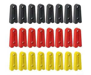 Fermaporta paraurti per ridurre al minimo gli impatti improvvisi e abbassare i livelli di rumore quando si chiudono le porte rapidamente o sotto forza (tre colori 4 pezzi)