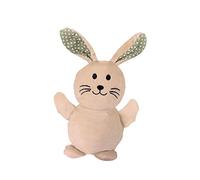 Fermaporta pavimento pesante stoffa animali bambini design moderno decorativo gatto sacco sabbia peso 0,8kg (Coniglio beige)
